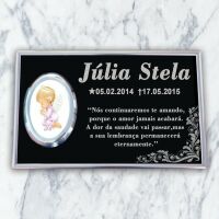 Imagem de Placa PS612 Infantil - 34cm x 23cm (Com uma foto)